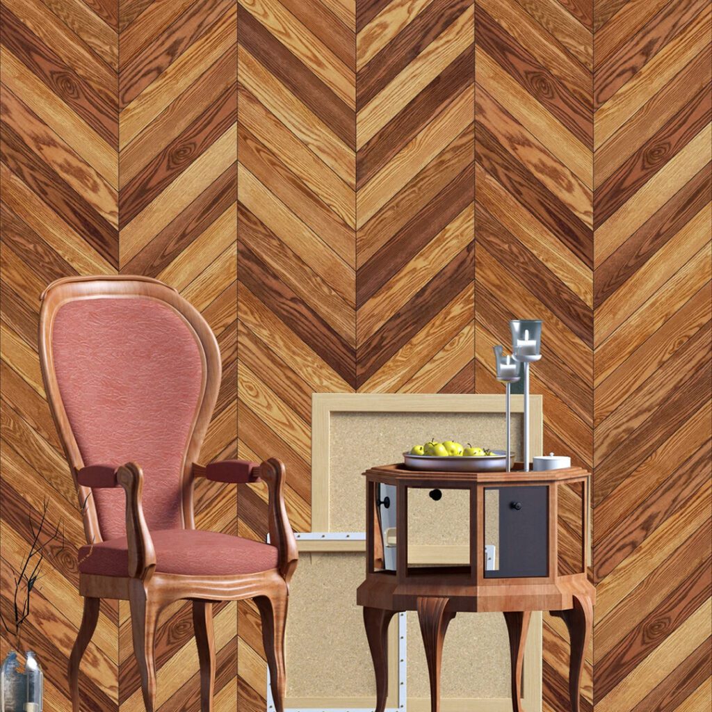 horizontal wood panelling - Textile Wall Panels