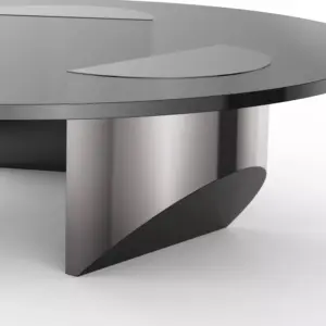 Wedge Coffee Table Replica By Oki Sato polished | Sohnne® Wedge Coffee Table Replica By Oki Sato polished - Wedge Coffee Table