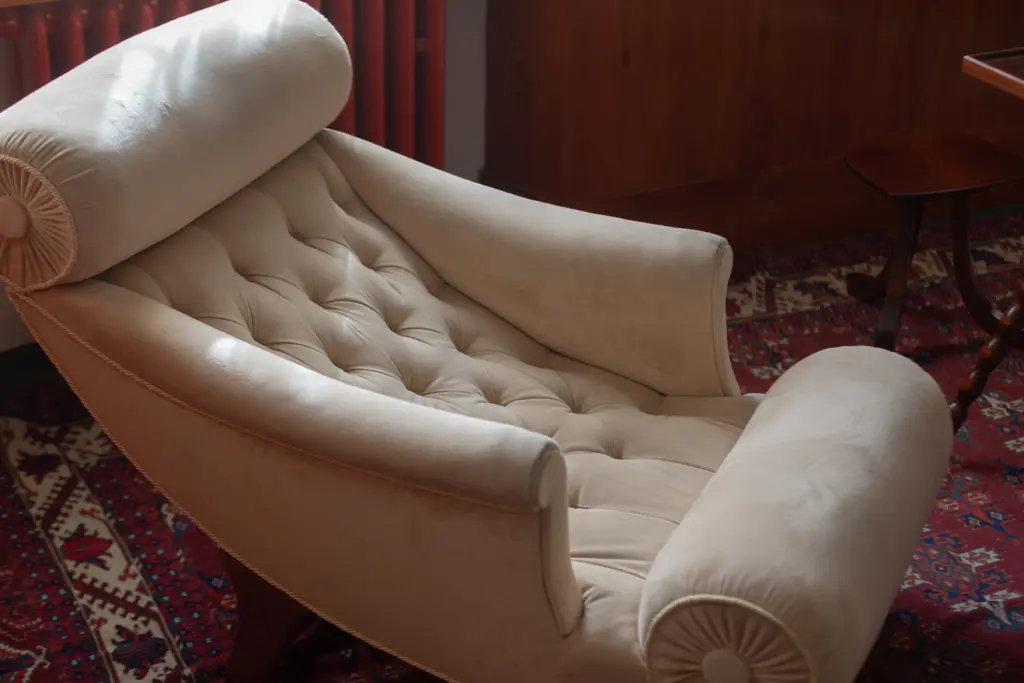 close up sofa home - classic furniture style