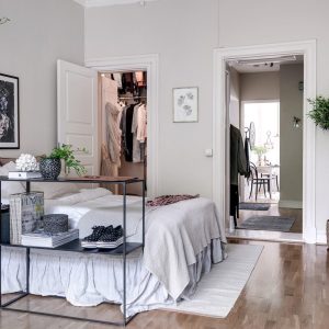 display 16.9 scaled - turn living room into bedroom,  bedroom