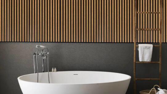bathroom wood wall panels