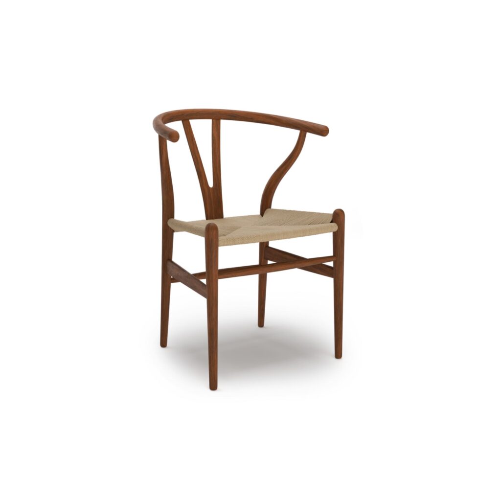 CH24 Replica Brown 4 scaled - CH24,  Hans J. Wegner
