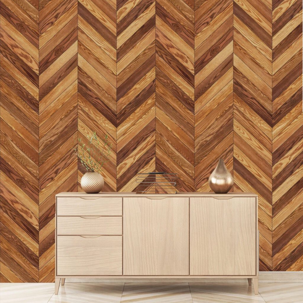 Display Triangular Mosaic Wood Wall Panel 15 - Wood Wall Panel Ideas,  room