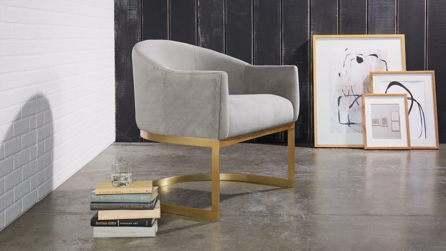 Grey Accent Chair edited scaled | Sohnne®