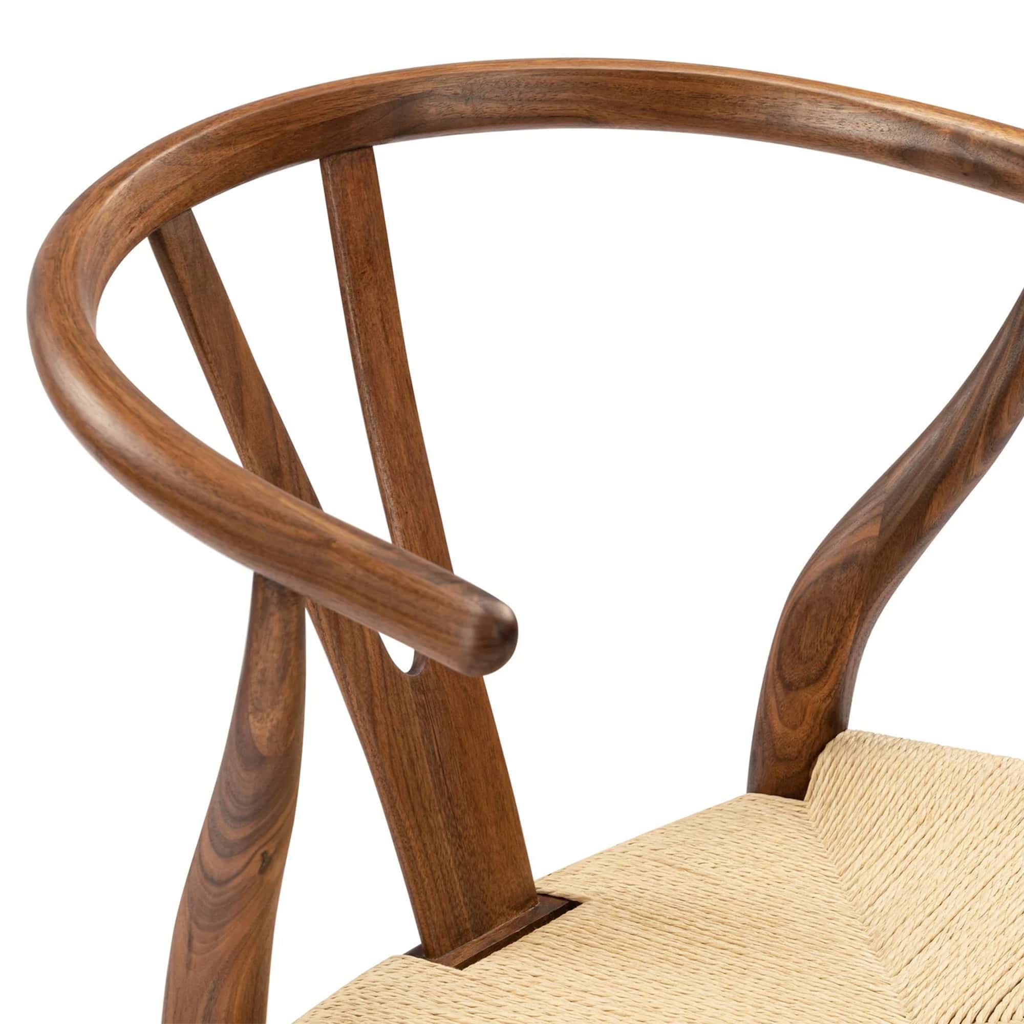 Wishbone Chair Brown 5 - CH24,  Hans J. Wegner