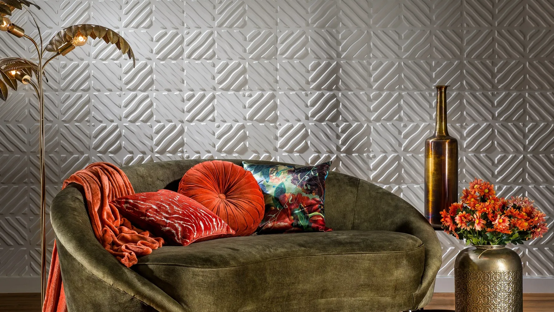 8 Modern Interior Wall Paneling Ideas 2024 with a Geometric Twist