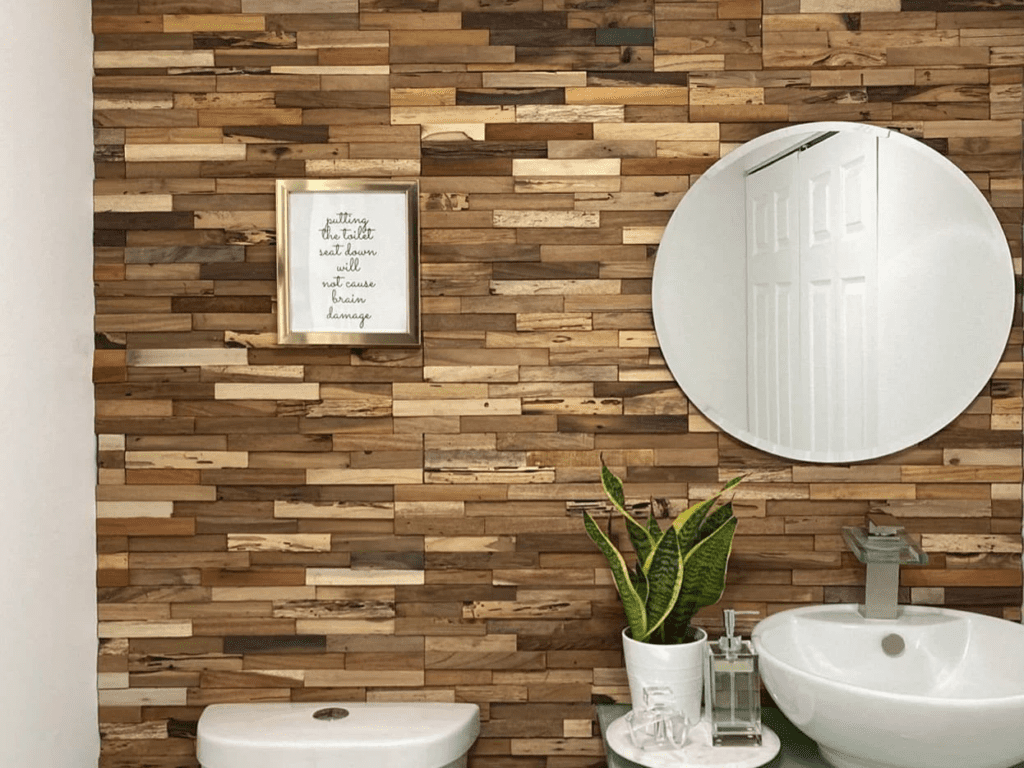 American Walnut Wood Wall Panel