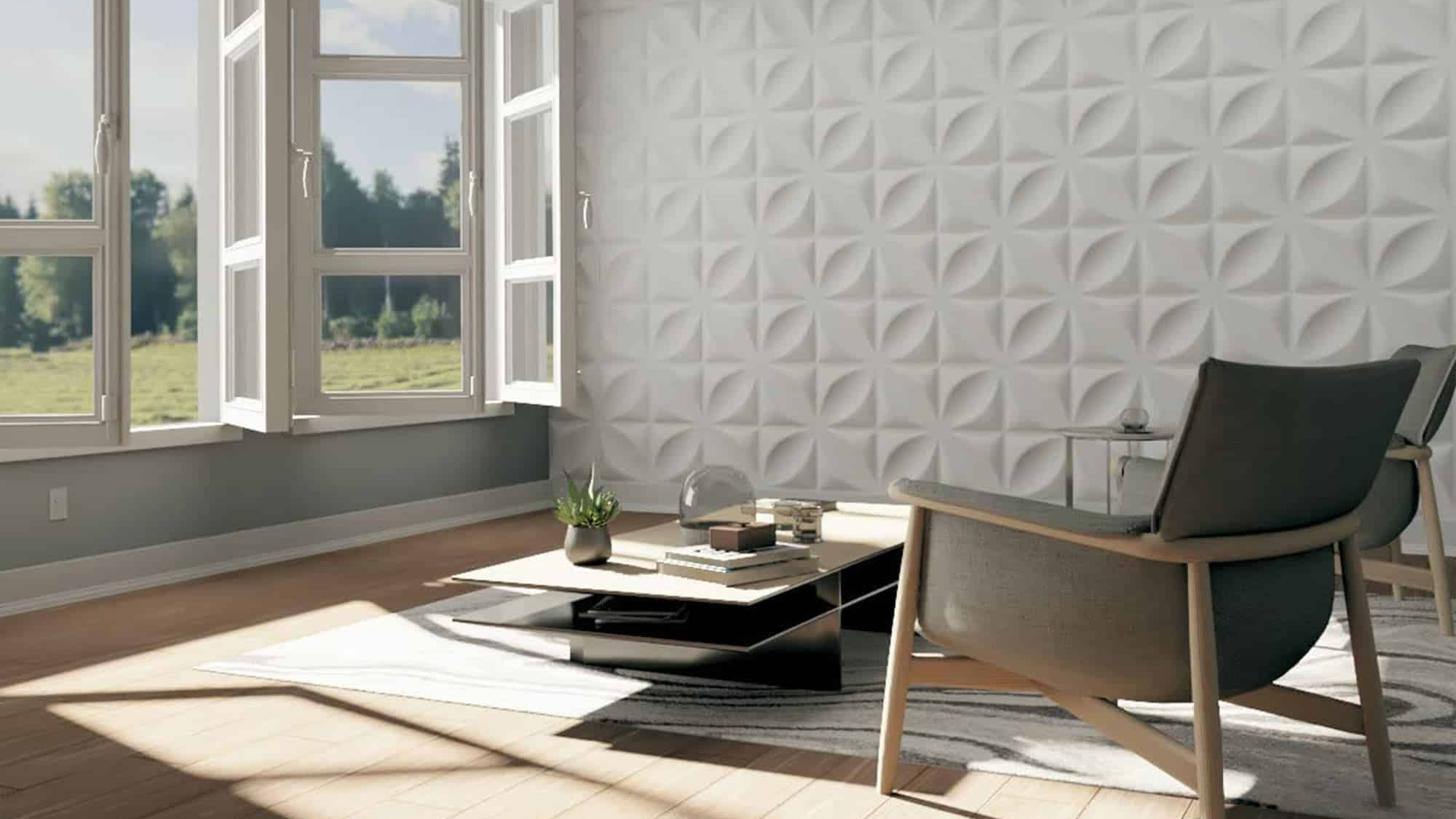 8 Modern Interior Wall Paneling Ideas 2024 with a Geometric Twist