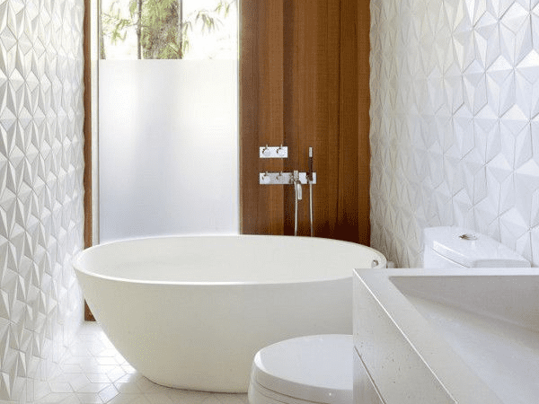 Small Bathroom Wall Paneling Ideas