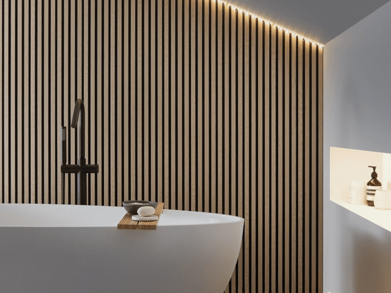 Small Bathroom Wall Paneling Ideas