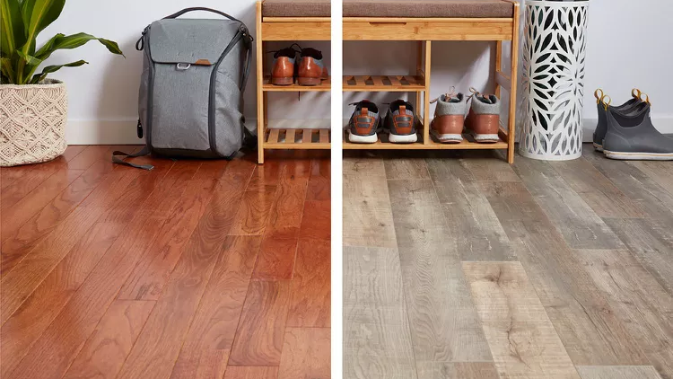 laminate vs wood flooring