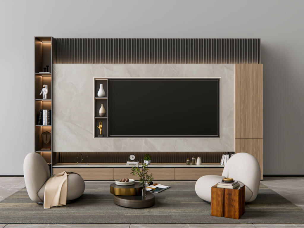 modern tv wall design