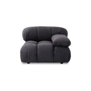 Camaleonda Sofa Modular Alcantara Charcoal Grey 11 - Camaleonda