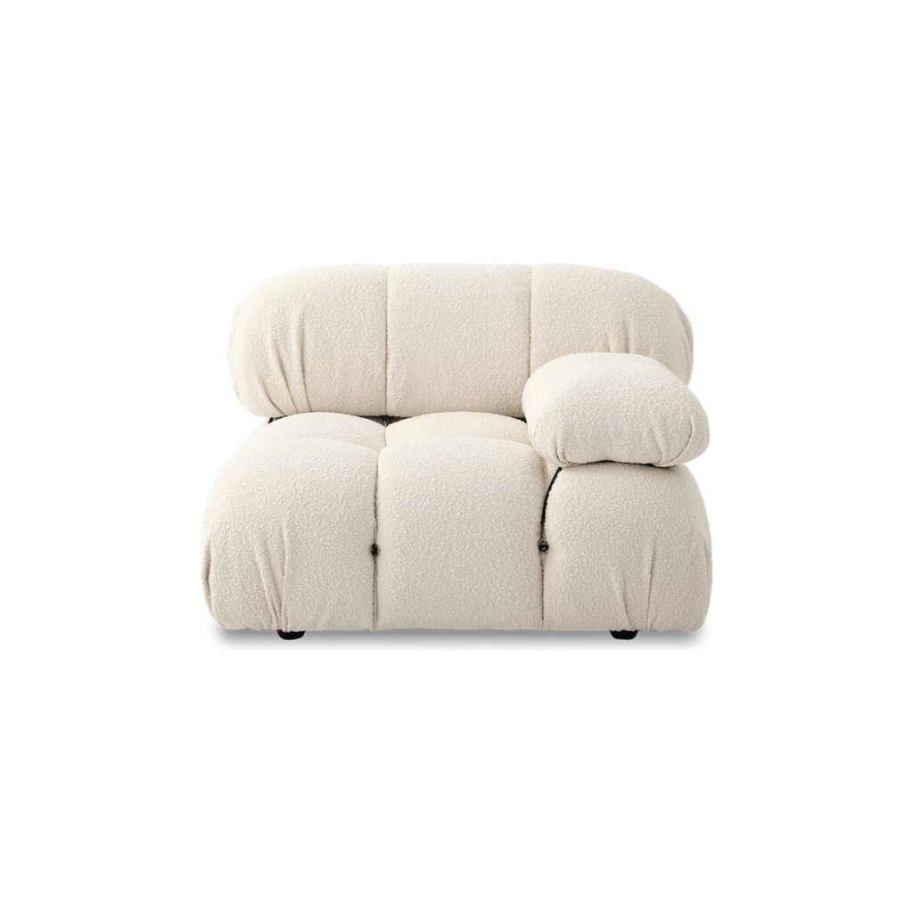 Camaleonda Sofa Modular Boucle White 11 - Camaleonda