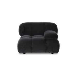 Camaleonda Sofa Modular Velvet Dark Grey 11 - Camaleonda