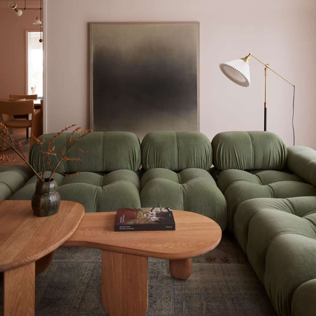 Camaleonda - Velvet Dark Green (10) - Mario Bellini