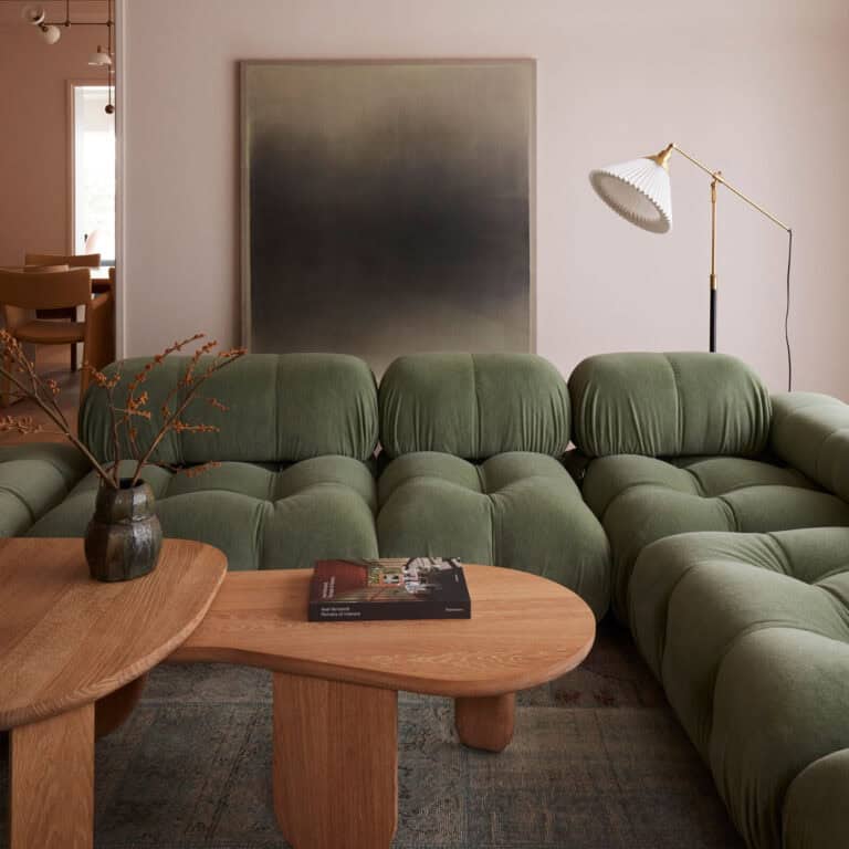 Camaleonda - Velvet Dark Green (10) - Mario Bellini