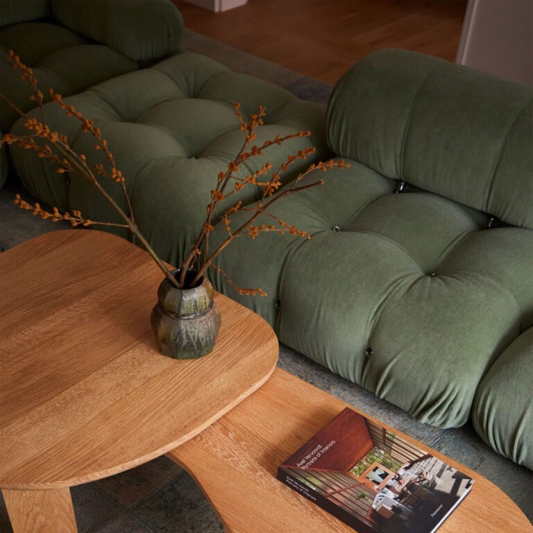 Camaleonda - Velvet Dark Green (11) - Mario Bellini