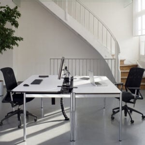 Haller Office Table White 11 - Haller Office Table