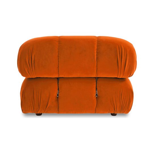camaleonda right arm sofa velvet dark red 05 | Sohnne®