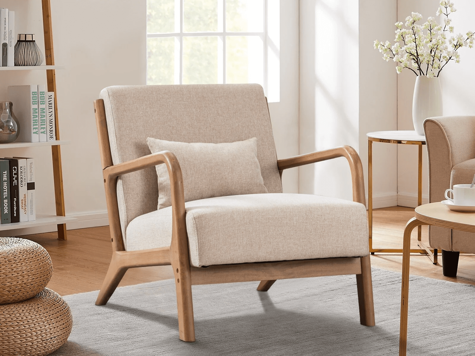 Small arm chairs for living room sale