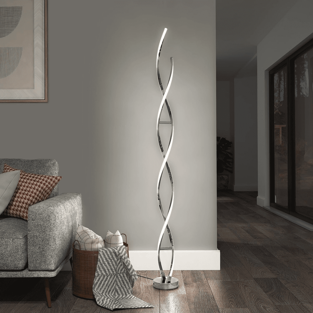 Modern Chrome Floor Lamps of 2024: Light Up Your Life in Style