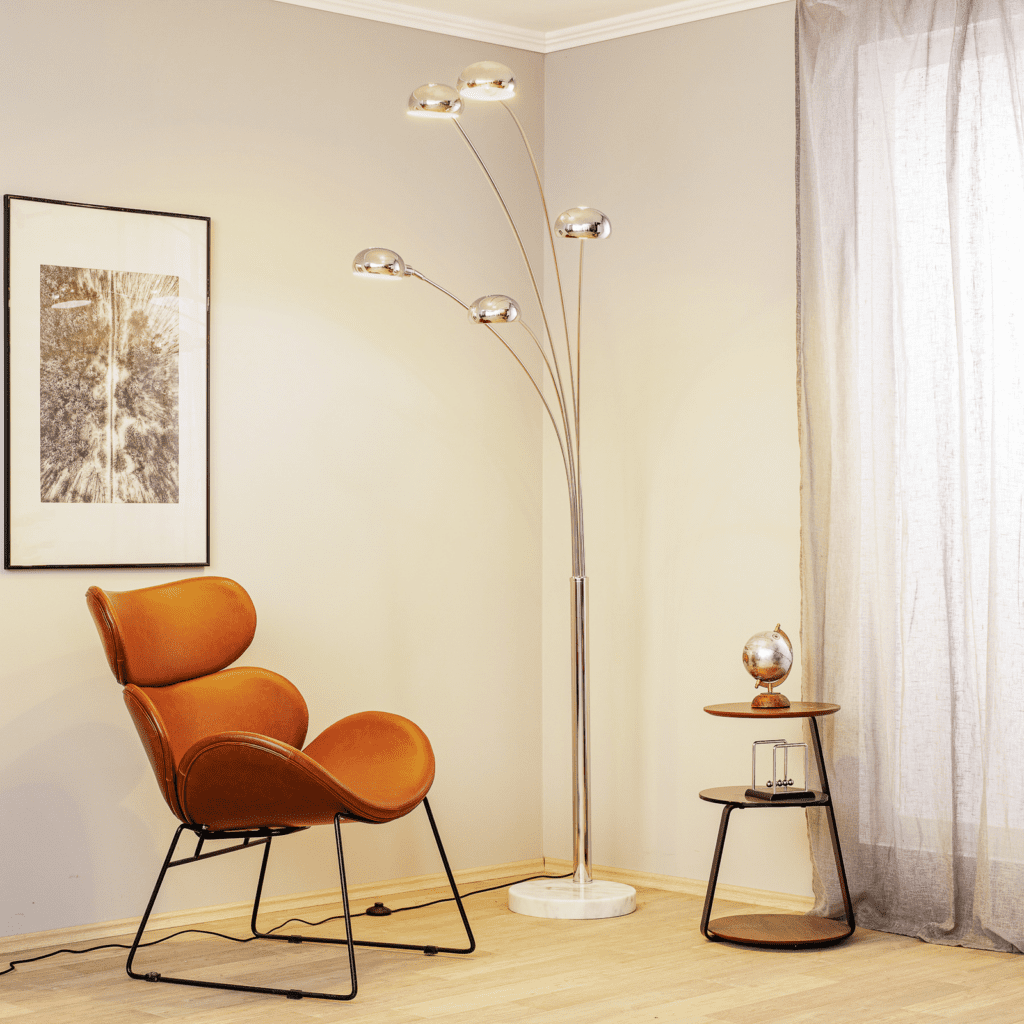 Modern Chrome Floor Lamps of 2024: Light Up Your Life in Style