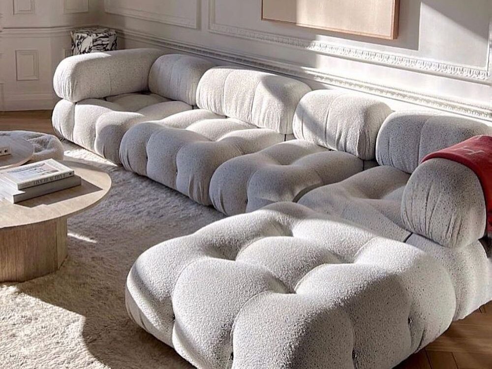 Mario Bellini Camaleonda Sofa Gray via artelussodesign 1 edited 1 | Sohnne®