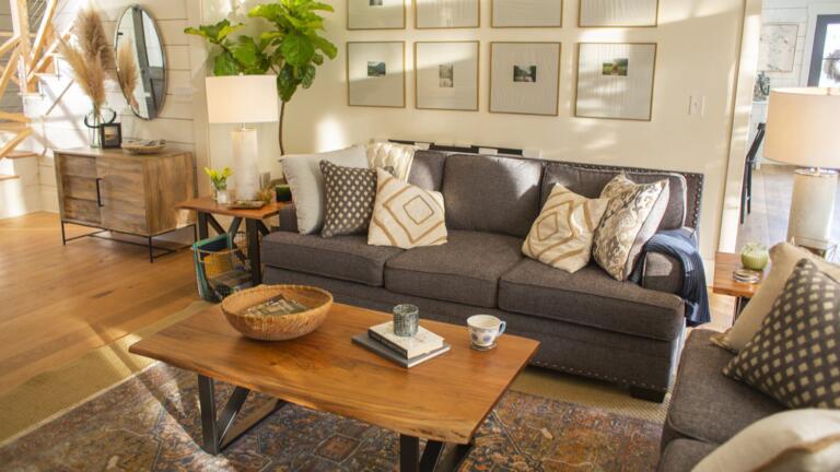 belhaven gray julianne lifestyle - Earth Tone Home Decor Ideas, natural