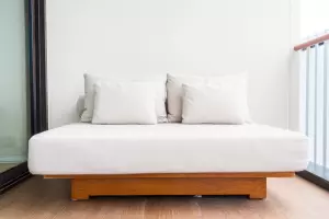 The most comfortable futons in white,