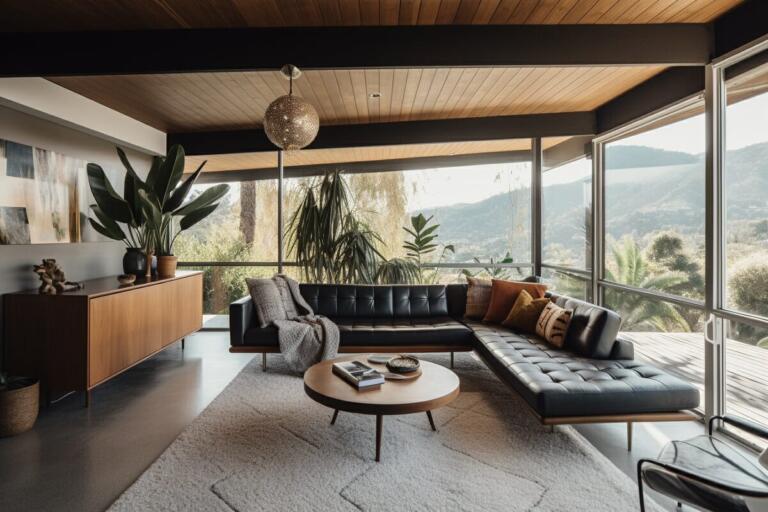 Mid century modern furniture ideas in a stylish condo with a view - Mid Century Modern Furniture, Mid Century, mid century furniture