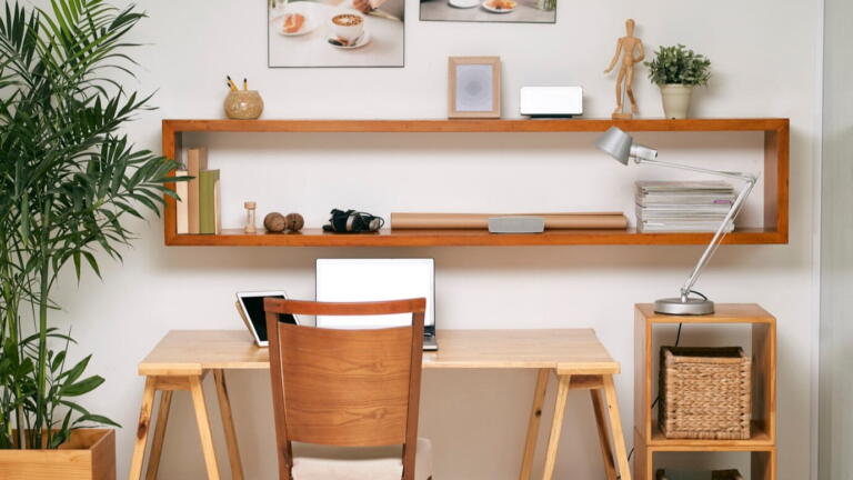 empty workplace office 1098 21662 - office bookshelf decor, work