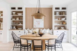 mid century modern dining table