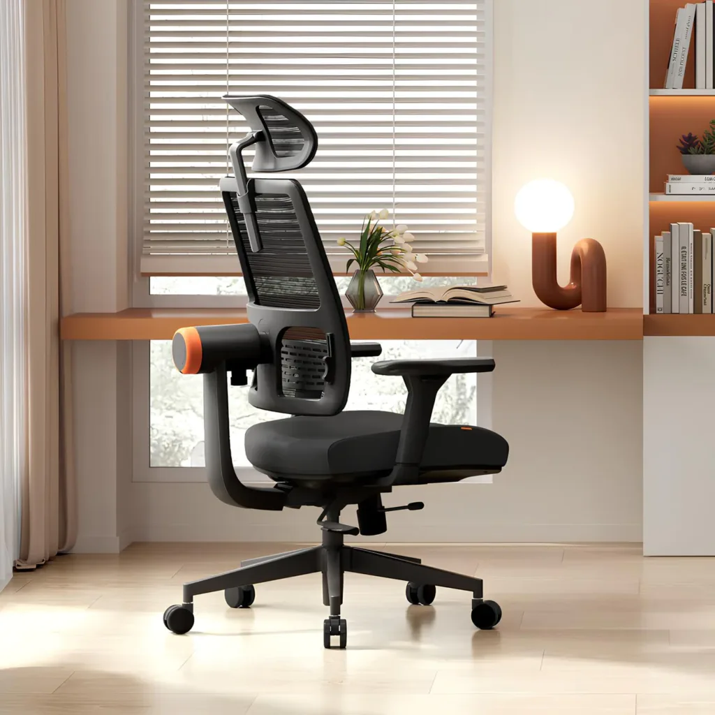 Office Chair with Headrest