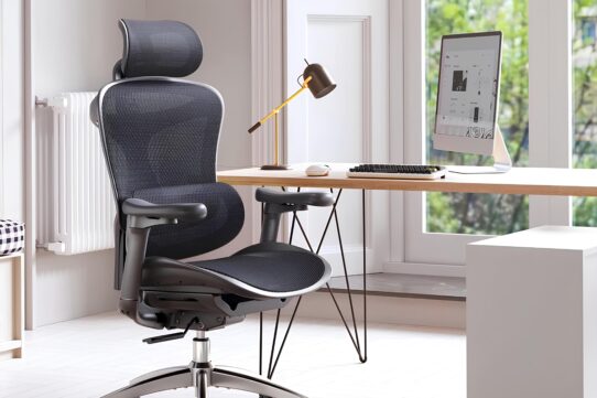 office chair with headrest