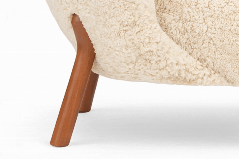 Gif LittlePetraLoungeChairandOttoman - Little Petra Lounge Chair