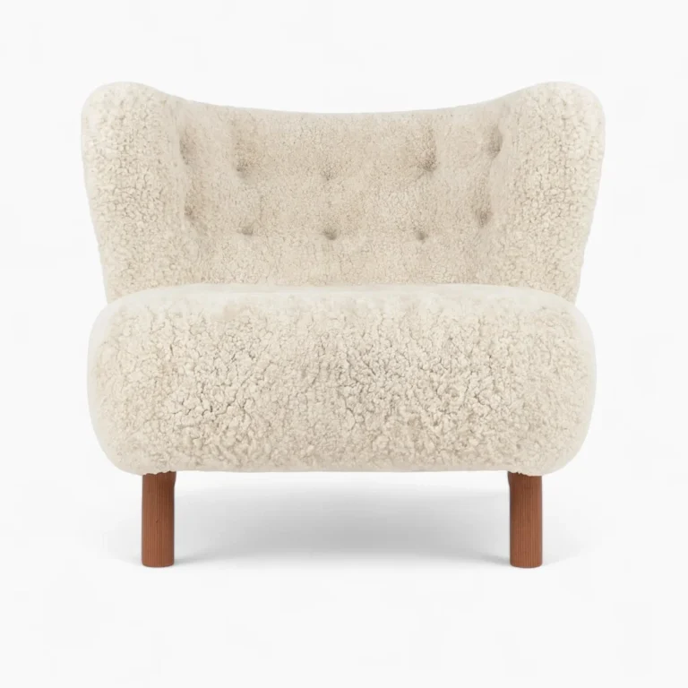 Little Petra Lounge Chair and Ottoman 2 - Little Petra Lounge Chair