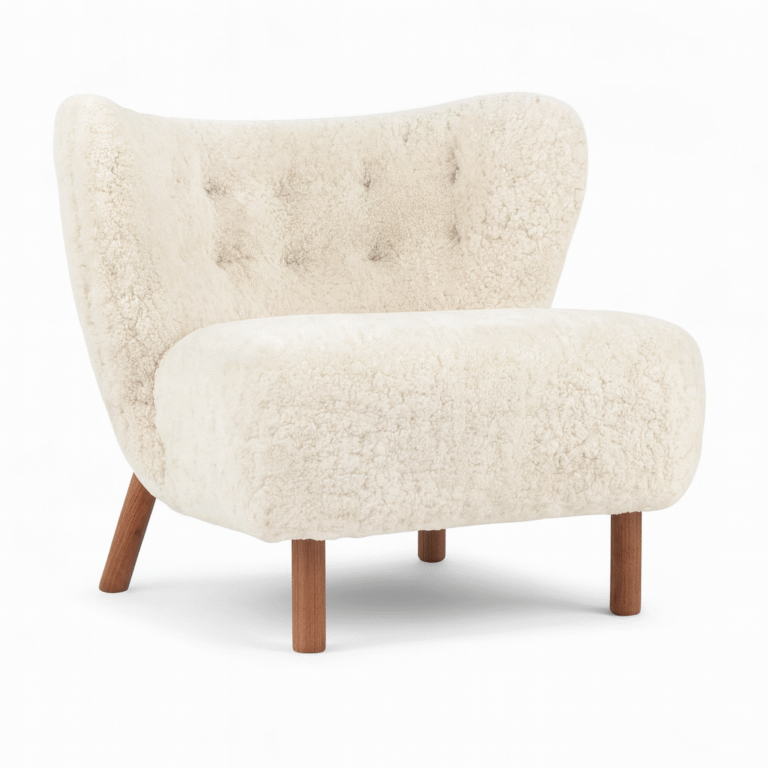 Little Petra Lounge Chair and Ottoman Replica 1 - Little Petra Lounge Chair