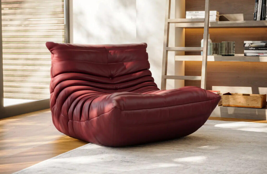 Togo Sofa Fiber Leather Replica