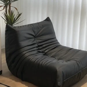 Togo Sofa Leather Black 1 scaled 1 e1709546597853 - Spring Lounge Sofa, outdoor, relax