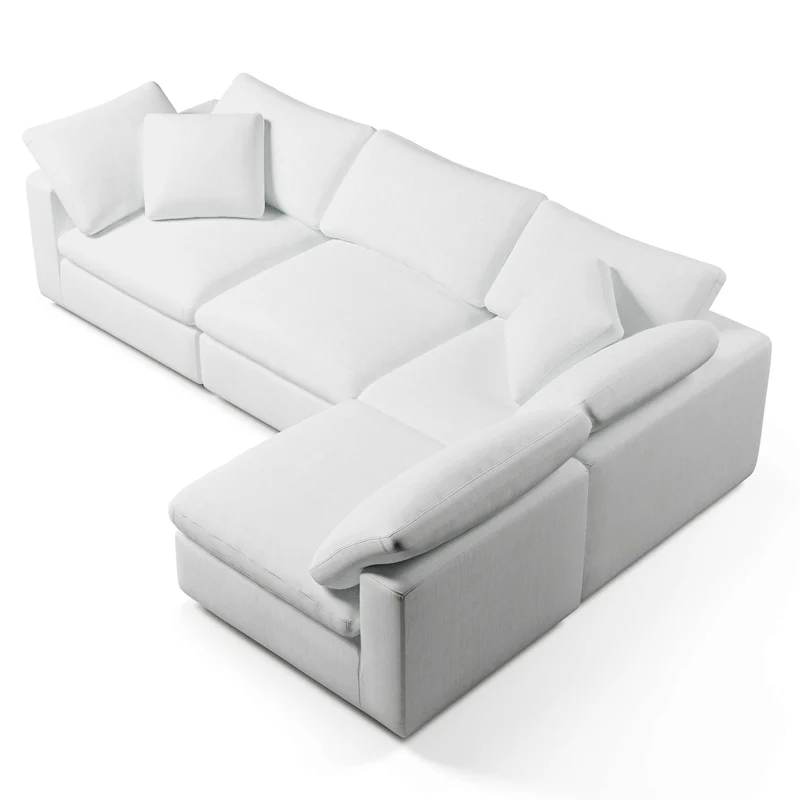 Cloud Couch L Sofa White 3