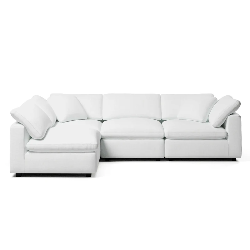 Cloud Couch L Sofa White 6