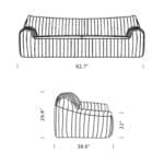 Dimensions Cinna Sandra Sofa Mobile 768x768 Dimensions Cinna Sandra Sofa Mobile 768x768 - Sandra