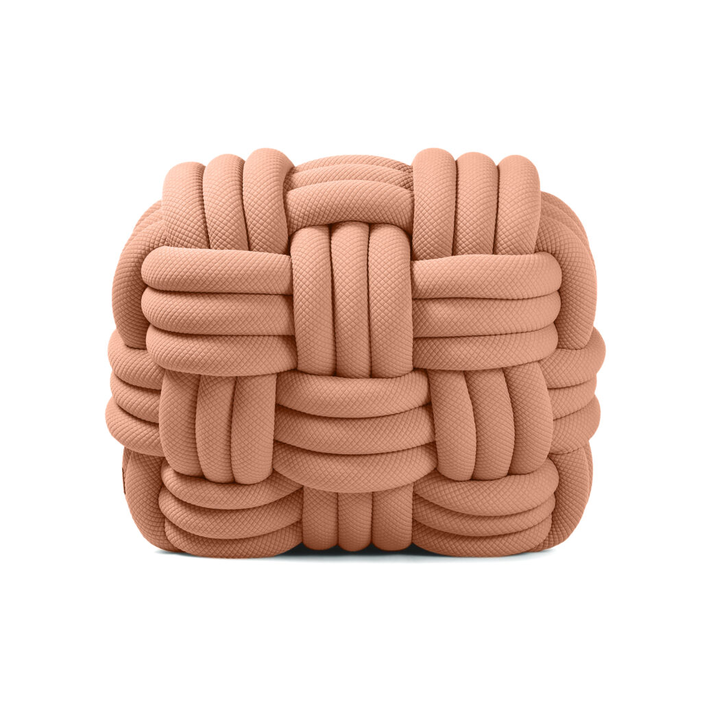 Knitty Lounge Chair - Pink (7)