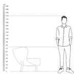 Little Petra Lounge Chair Replica - Height Comparison Little Petra Lounge Chair Replica Height Comparison - Little Petra Lounge Chair