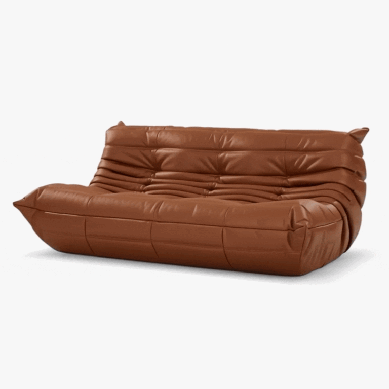 Togo Leather - Togo Sofa,  tree seater