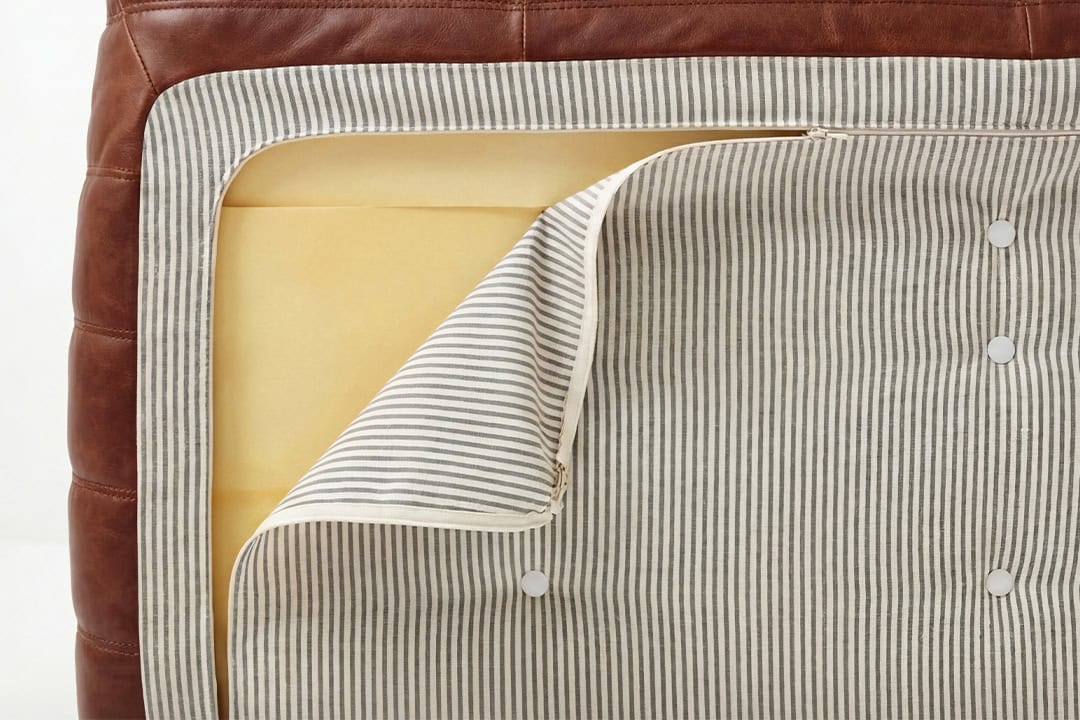 Togo Leather - Feature E - Ducaroy Sofa Leather, Ducaroy Sofa, Togo Sofa