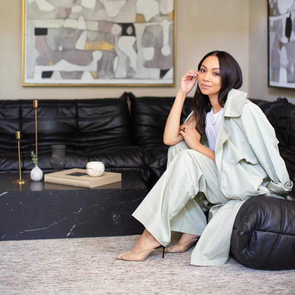 10 DIY TV Stand Ideas to Level Up Your Home 13 Togo Sofa Black Loveseat 2 - Togo