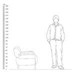 Yeti Sheepskin Armchair and Ottoman Replica - Height Comparison Yeti Sheepskin Armchair and Ottoman Replica Height Comparison - Yeti Sheepskin Armchair and Ottoman