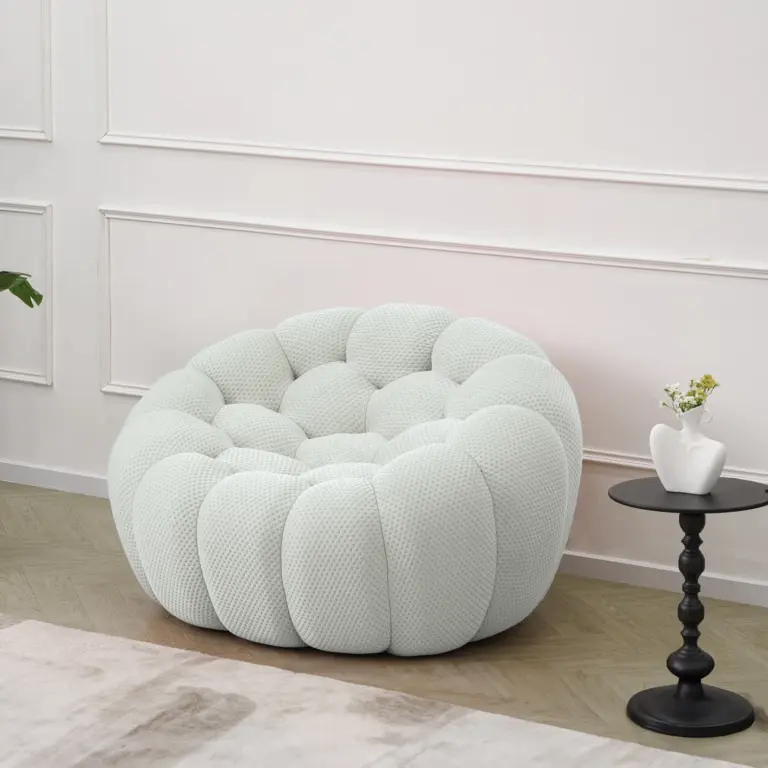 Bubble Sofa Armchair Replica Light Grey 8